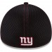 Men's New York Giants New Era Black Shock Stitch Neo 39THIRTY Flex Hat 2771969